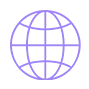 ícone de um globo
